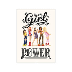 Girl Power — Art print by Nour Tohme from Poster & Frame