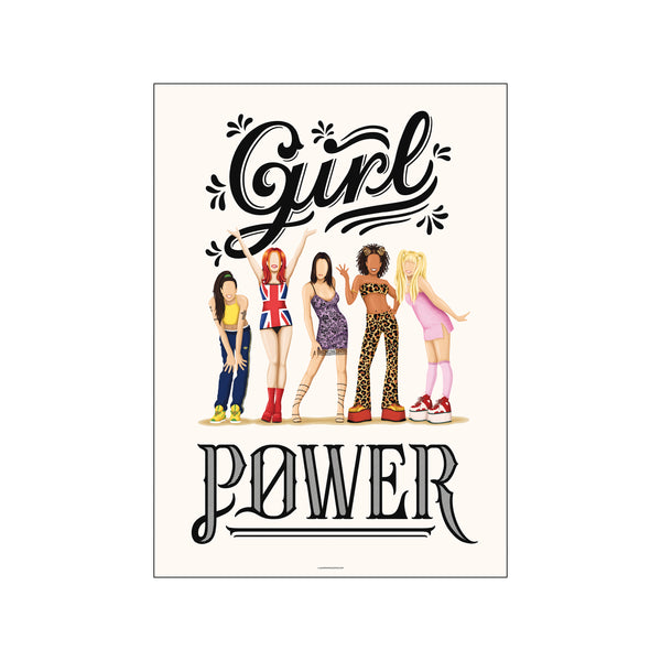 Girl Power — Art print by Nour Tohme from Poster & Frame