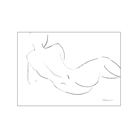 Nude Sketch III — Art print by Wild Apple from Poster & Frame