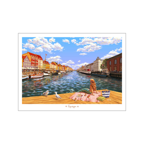 Copenhagen - Nyhavn with Mermaid