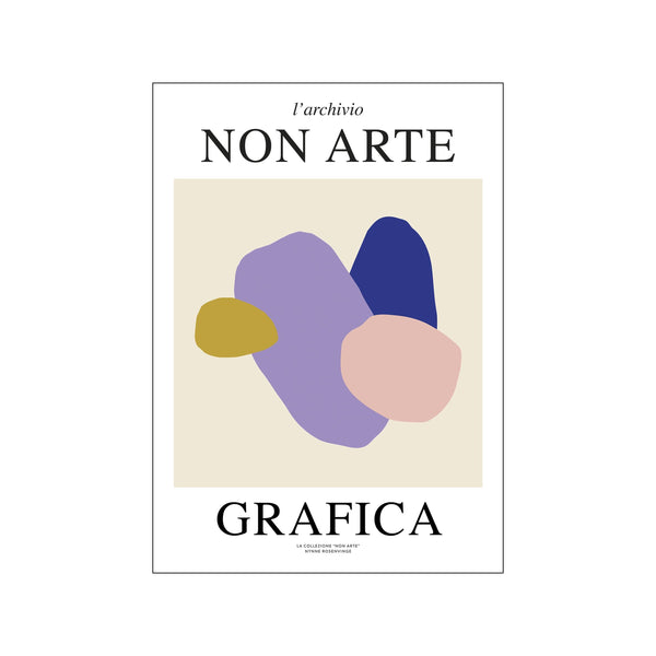 Non Arte Grafica 01 — Art print by The Poster Club x Nynne Rosenvinge from Poster & Frame