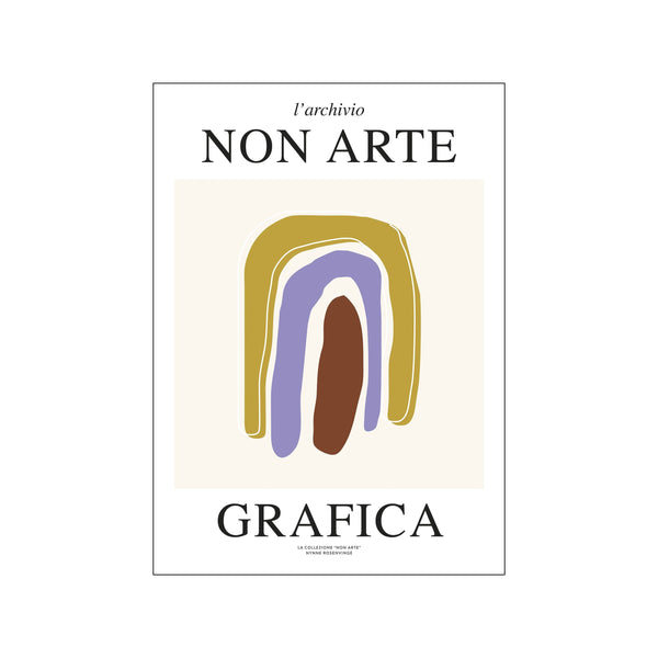 Non Arte Grafica 03 — Art print by The Poster Club x Nynne Rosenvinge from Poster & Frame