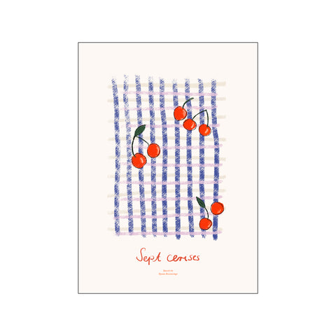 Sept Cerises — Art print by TPC x Nynne Rosenvinge from Poster & Frame