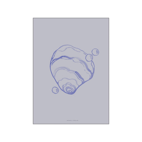 Ø - Skyblue — Art print by Frohline - Kids from Poster & Frame