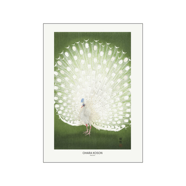 Peacock - Cropped — Art print by Ohara Koson from Poster & Frame