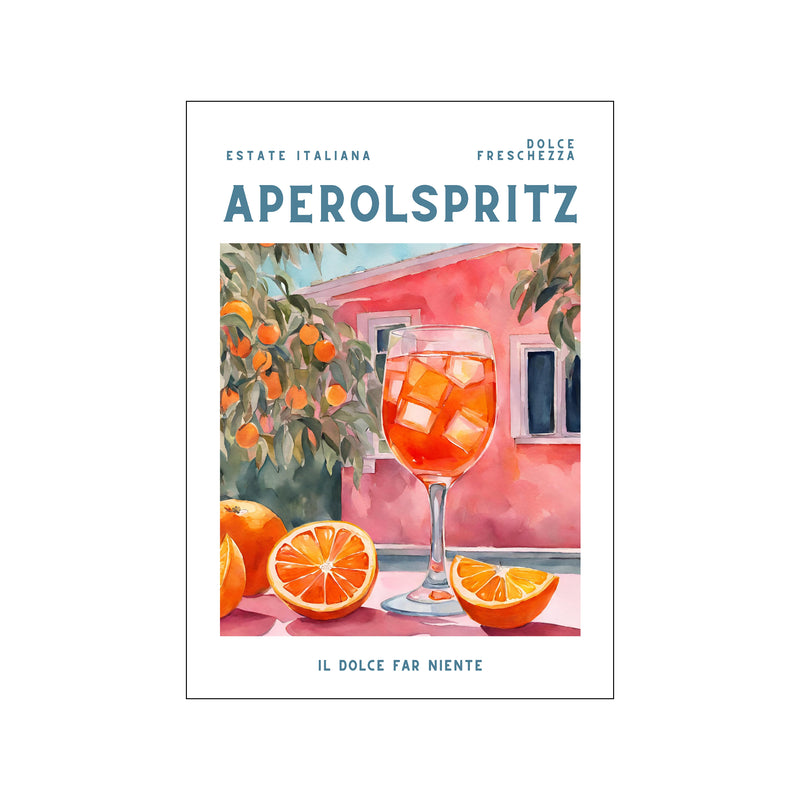Aperol Spritz — Art print by Ohkimiko from Poster & Frame