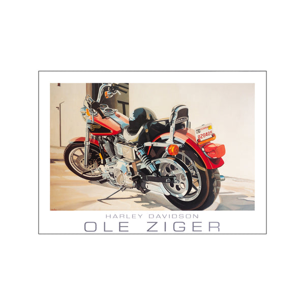 Harley Davidson — Art print by Ole Ziger from Poster & Frame