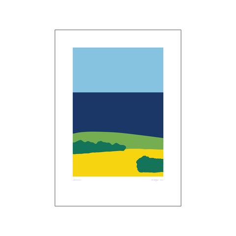 Sommer — Art print by Ole Kortzau from Poster & Frame