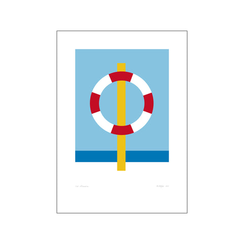 Ved Stranden — Art print by Ole Kortzau from Poster & Frame