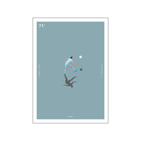 71' - 26 May, 2013 — Art print by Olé Olé from Poster & Frame