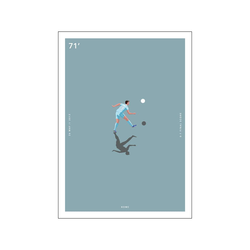 71' - 26 May, 2013 — Art print by Olé Olé from Poster & Frame