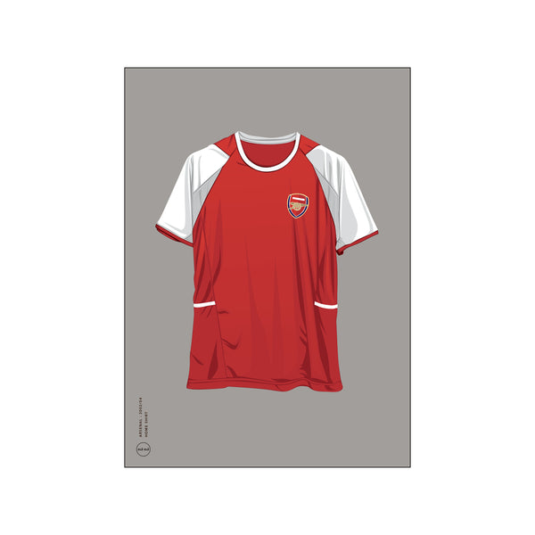 Arsenal - Home Shirt 2002/04 - Grey