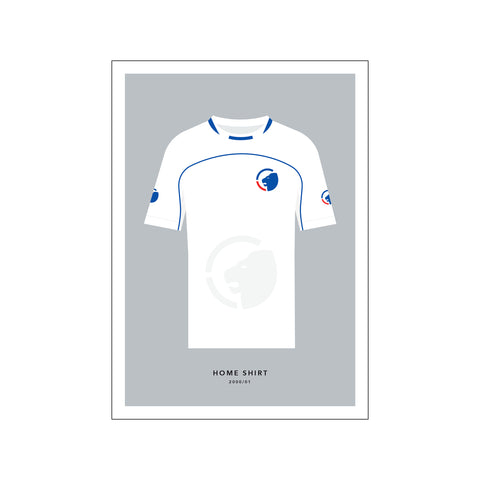 FCK - Home Shirt 2000/01 — Art print by Olé Olé from Poster & Frame