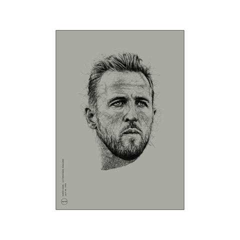 Harry Kane - Beige — Art print by Olé Olé from Poster & Frame