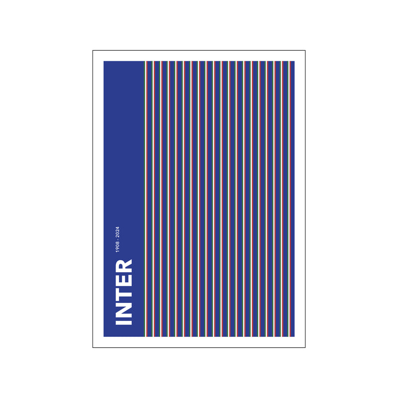 Inter 1908-2024 — Art print by Olé Olé from Poster & Frame