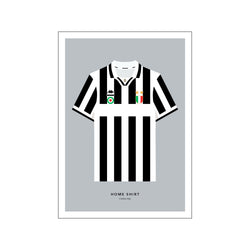 Juventus - Home Shirt 1995/96 — Art print by Olé Olé from Poster & Frame