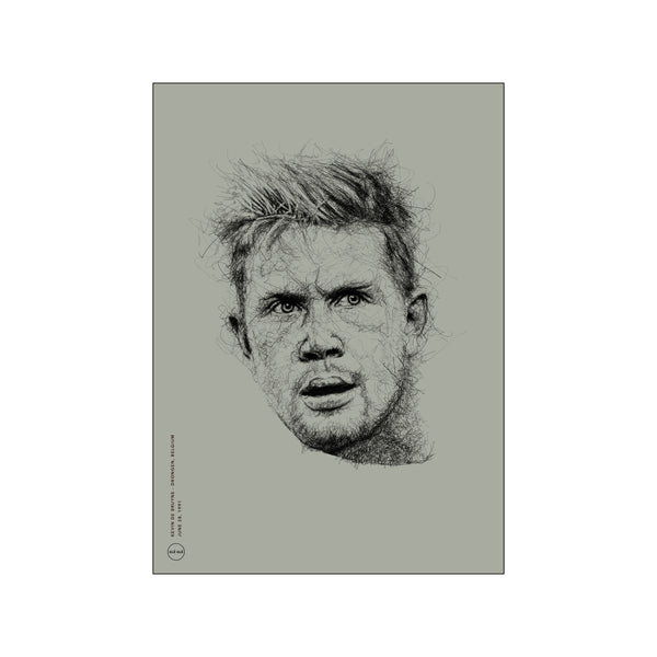 Kevin De Bruyne - Beige — Art print by Olé Olé from Poster & Frame