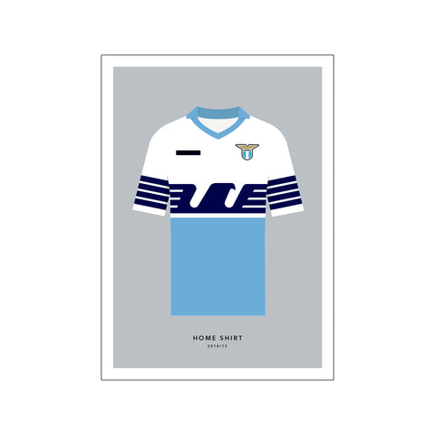 Lazio - Home Shirt 2014/15 — Art print by Olé Olé from Poster & Frame