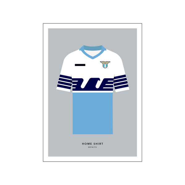Lazio - Home Shirt 2014/15 — Art print by Olé Olé from Poster & Frame