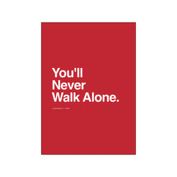 Liverpool - You'll Never Walk Alone — Art print by Olé Olé from Poster & Frame