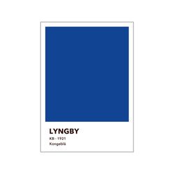LYNGBY - KONGEBLÅ — Art print by Olé Olé from Poster & Frame