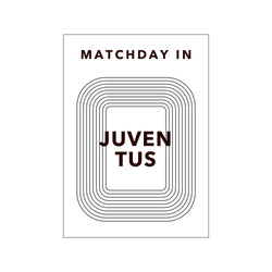 MATCHDAY IN JUVENTUS — Art print by Olé Olé from Poster & Frame