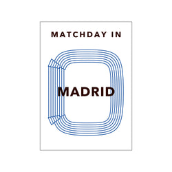 MATCHDAY IN MADRID — Art print by Olé Olé from Poster & Frame