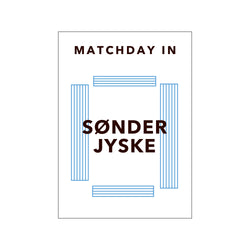 Matchday in Sønderjyske — Art print by Olé Olé from Poster & Frame