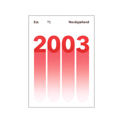 NORDSJÆLLAND - 2003 — Art print by Olé Olé from Poster & Frame