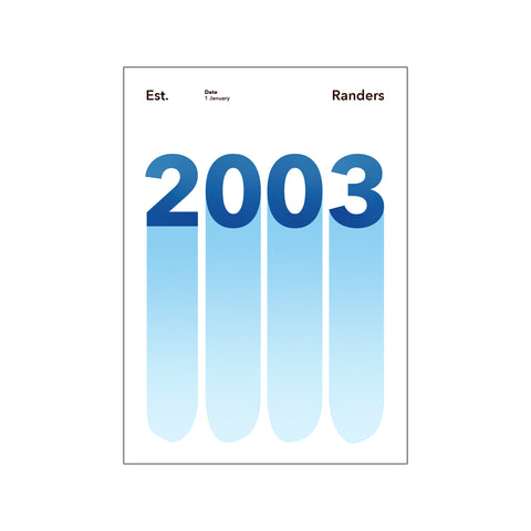 RANDERS - 2003 — Art print by Olé Olé from Poster & Frame