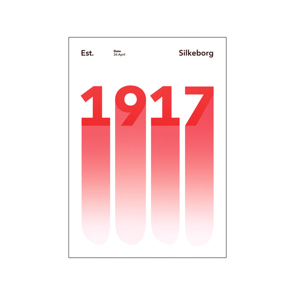 SILKEBORG - 1917 — Art print by Olé Olé from Poster & Frame