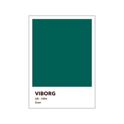 VIBORG - GRØN — Art print by Olé Olé from Poster & Frame