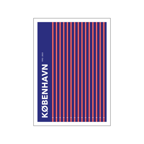 København 1992-2023 — Art print by Olé Olé x FCK from Poster & Frame