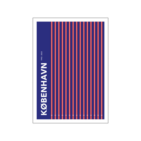 København 1992-2023 — Art print by Olé Olé x FCK from Poster & Frame