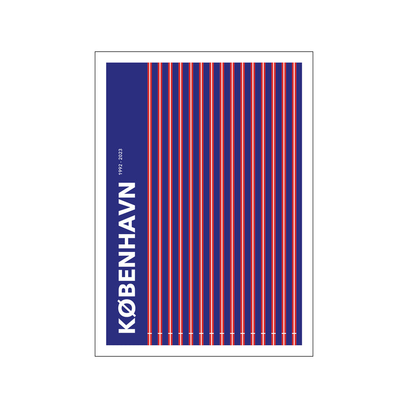 København 1992-2023 — Art print by Olé Olé x FCK from Poster & Frame