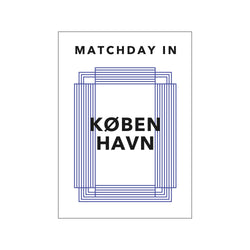 Matchday in København — Art print by Olé Olé x FCK from Poster & Frame
