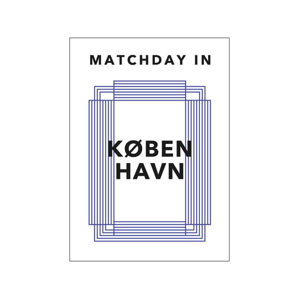 Matchday in København — Art print by Olé Olé x FCK from Poster & Frame