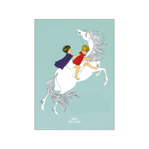 On Horse Back - Mio my Son — Art print by Astrid Lindgren from Poster & Frame