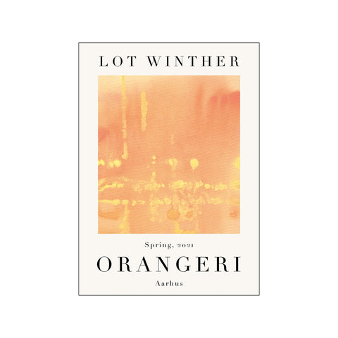 Orangeri — Art print by Lot Winther from Poster & Frame