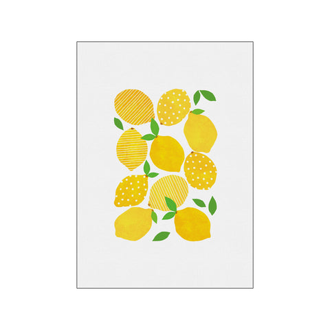 Lemon Crowd — Art print by Orara Studio from Poster & Frame