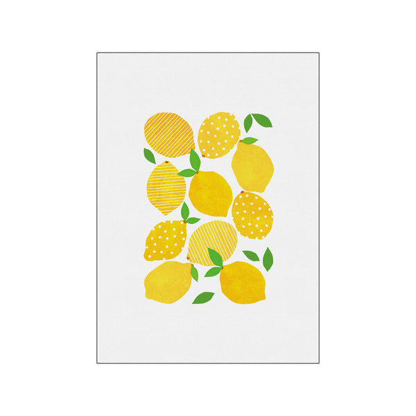 Lemon Crowd — Art print by Orara Studio from Poster & Frame
