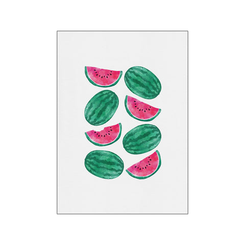 Watermelon Crowd — Art print by Orara Studio from Poster & Frame