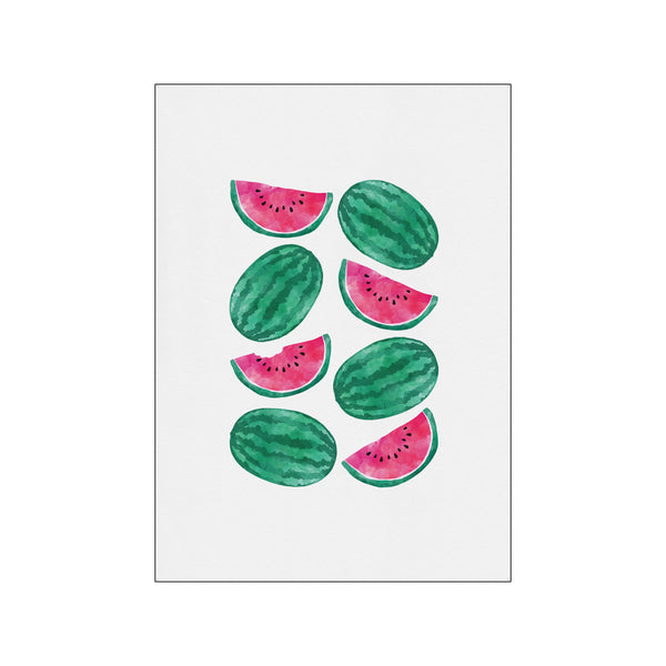 Watermelon Crowd — Art print by Orara Studio from Poster & Frame