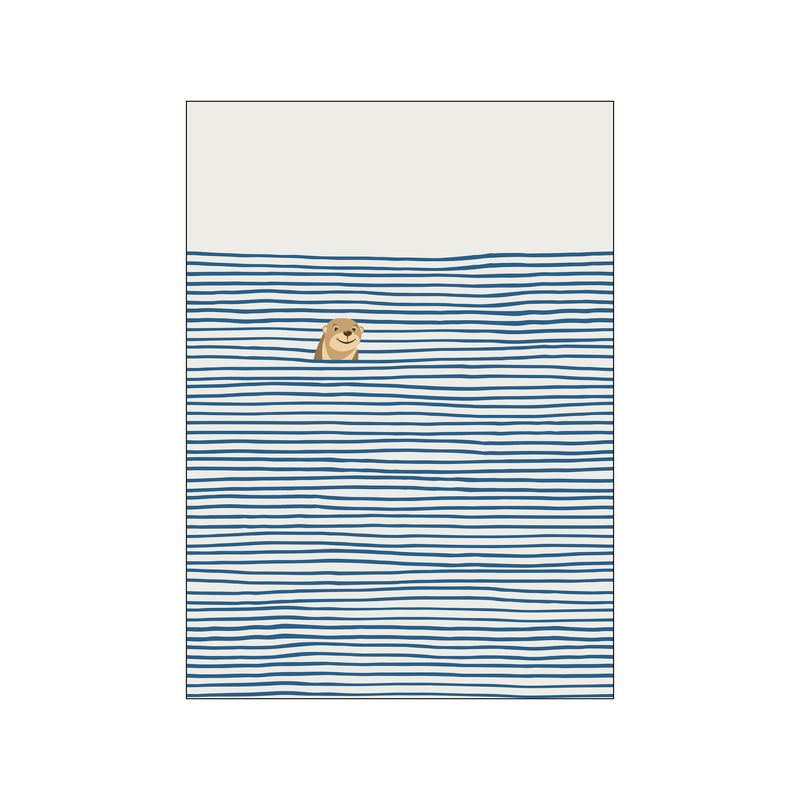 Otter Pop — Art print by Little Dean from Poster & Frame