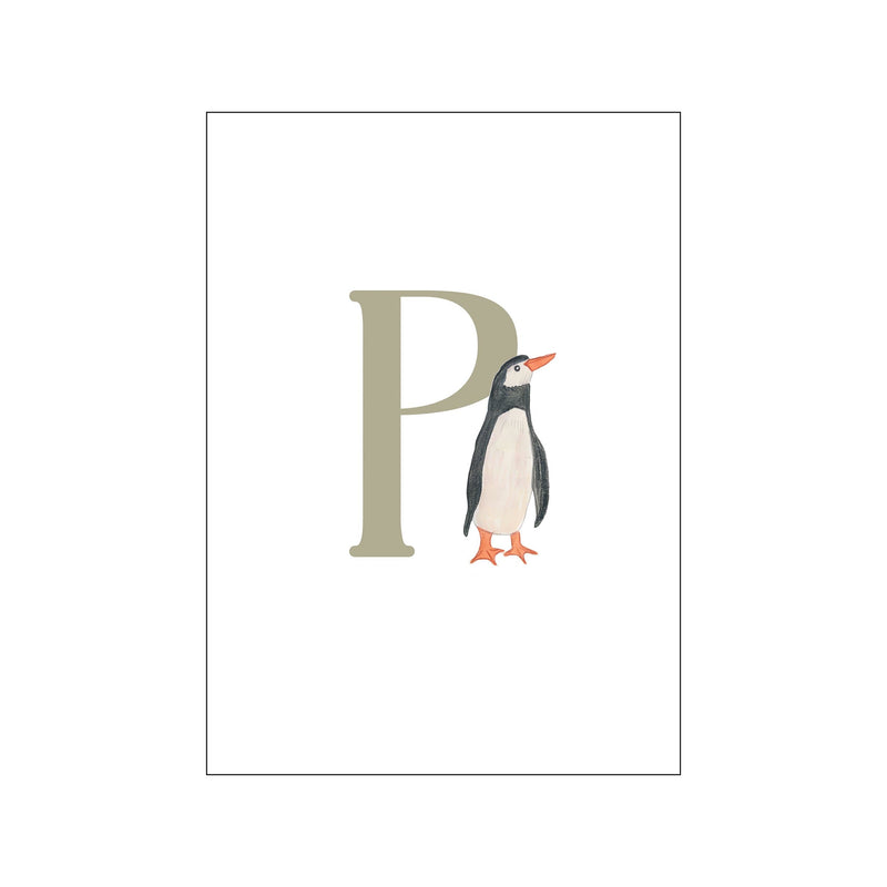 P-Pinguin — Art print by Tiny Goods from Poster & Frame
