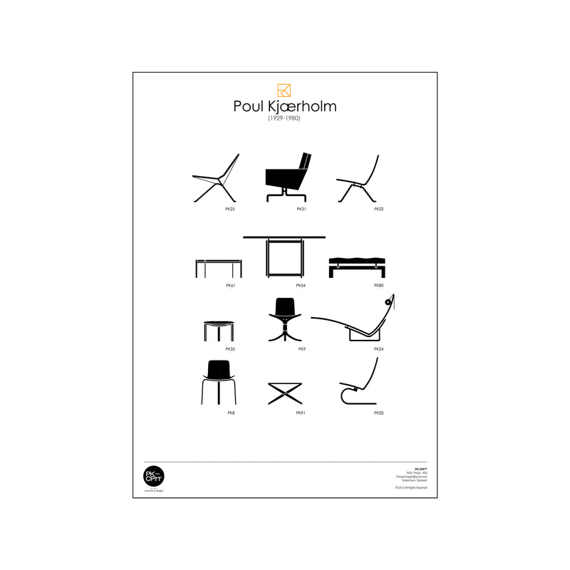 Pk Poster™ (N.01) — Art print by PK CPH from Poster & Frame