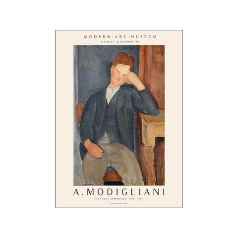 Modigliani - Young Apprentice — Art print by PSTR Studio from Poster & Frame