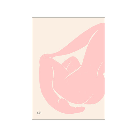 Michelle - Nu Rose — Art print by PSTR Studio from Poster & Frame