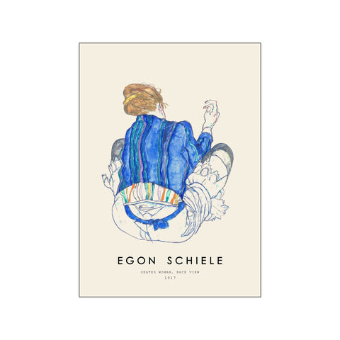 Egon Schiele - Seated woman — Art print by PSTR Studio from Poster & Frame