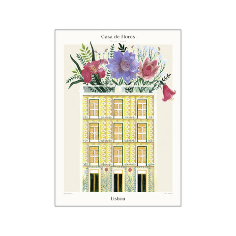 Matos - Casa de flores - Lisboa — Art print by PSTR Studio from Poster & Frame